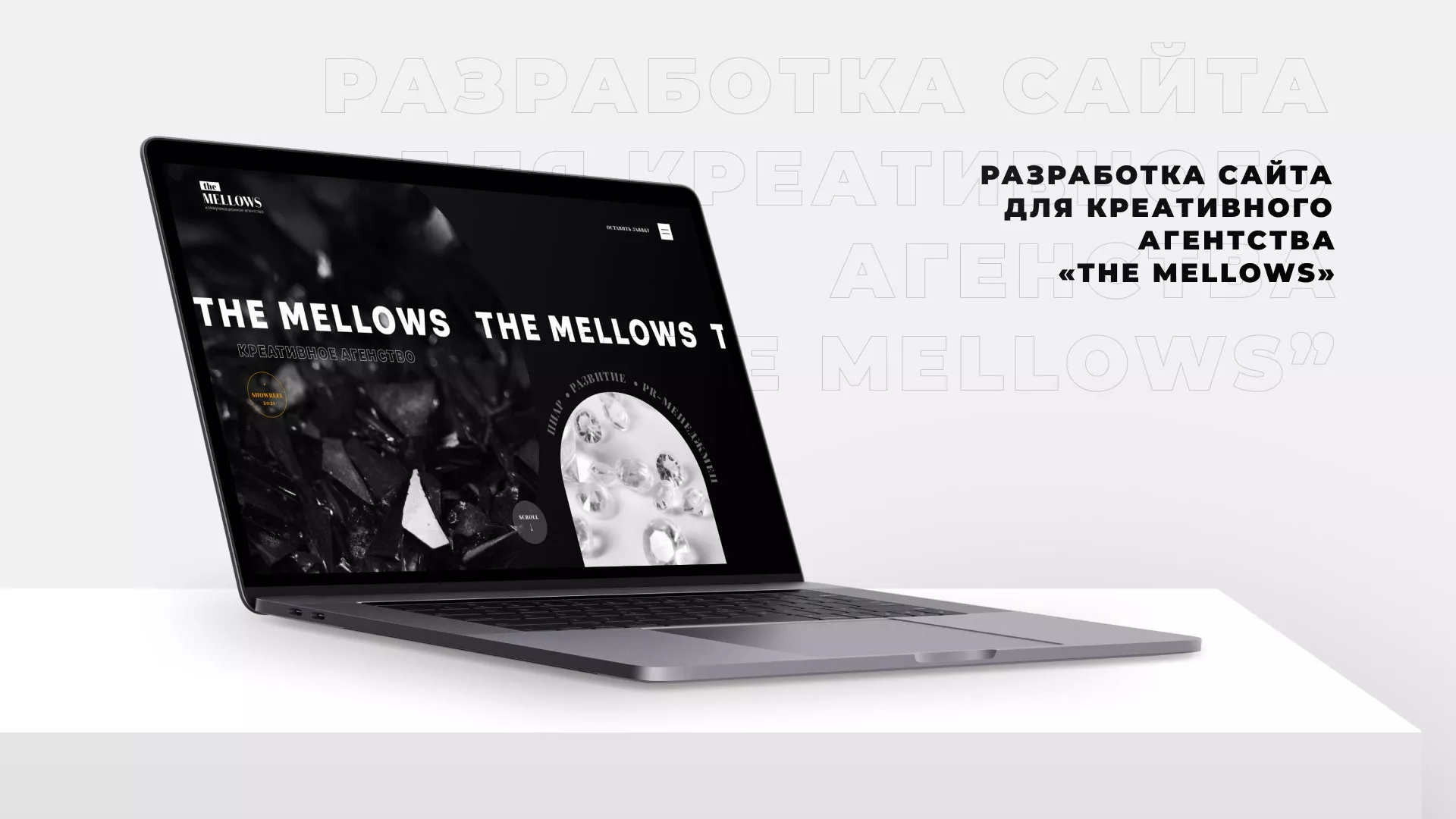 Разработка сайта креативного агентства «The Mellows» в Перми