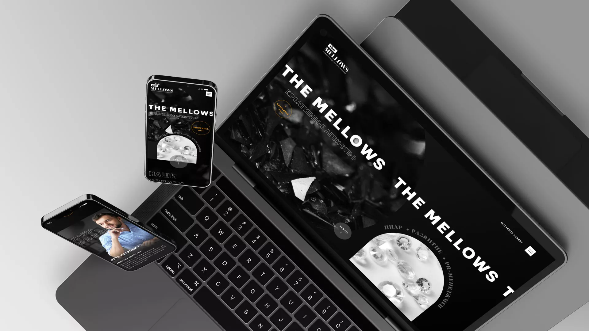 Разработка сайта креативного агентства «The Mellows» в Перми