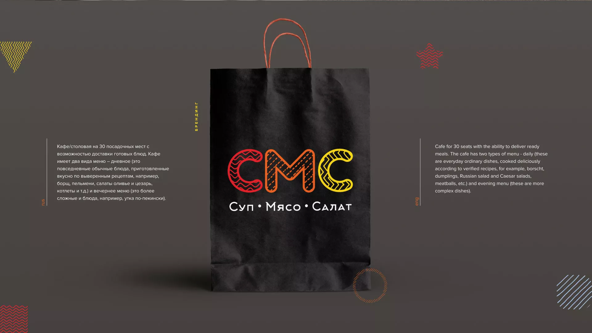 Разработка сайта кафе-столовой «Суп-Мясо-Салат» в Перми