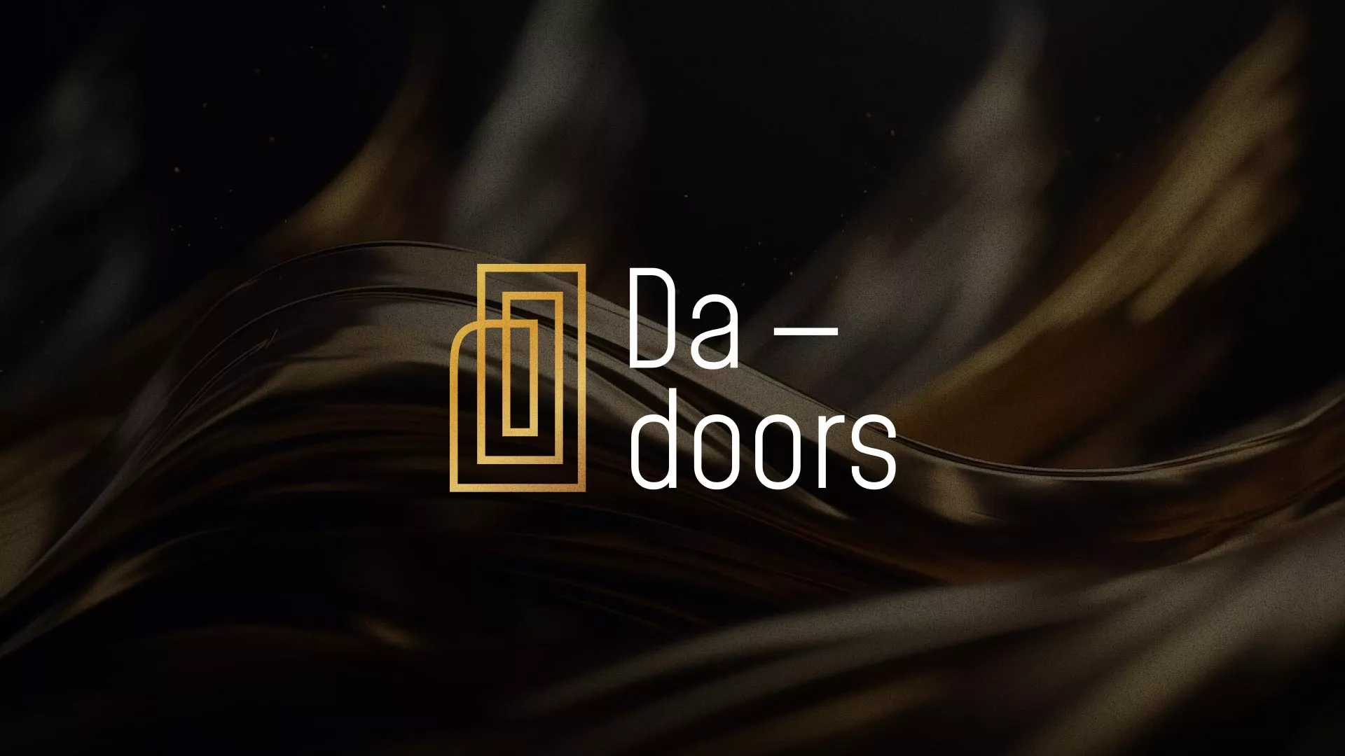 Разработка логотипа для компании «DA-DOORS» в Перми